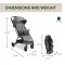 Passeggino Chicco Urbino Grayness
