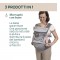 Chicco Marsupio Airy Hip Fit Pebble Portata 15 Kg