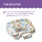 Chicco Boppy Cuscino Allattamento Deluxe Peaceful Jungle