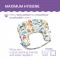 Chicco Boppy Cuscino Allattamento Deluxe Peaceful Jungle