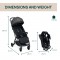 Passeggino Chicco Glee Playful Black