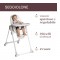 Seggiolone Chicco Polly Armonia Motherpearl evolutivo da 0 Mesi a 40 kg