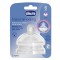 Set 2 Tettarelle Chicco NaturalFeeling 6m+ Flusso Veloce