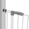 Hauck Open N Stop Cancelletto Di Sicurezza In Metallo Bianco da 74 a 81,5 cm