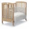 Lettino Ridotto Co-Sleeping Cuoricini Cuoricino Naturale con Materasso + Piumone