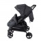 Passeggino Gemellare Lorelli Duo con Borsa Nero