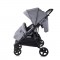 Passeggino Gemellare Lorelli Duo con Borsa Grigio