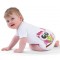 Set 3 Body Cotone J Bimbi 4Season Gufo Rosa 0-36 mesi