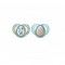 Tommee Tippee Set 02 Succhietti Moda 6-18 Mesi Boy Azzurro in Silicone
