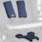 Copri Cinture e Spartigambe per Passeggino Chicco Stylego Up Blue Passion