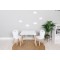 Set Tavolo in Legno con 2 Sedie FreeON Athena Bianco