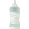 Biberon Benessere in Vetro Chicco 150ml Flusso Lento Silicone Green