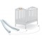 Kit Dondolo per Lettino Azzurra Design Bianco
