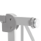 Lionelo Truus Slim Grey Cancelletto di sicurezza-Larghezza Regolabile da 75 fino a 105 cm 