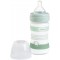 Biberon Benessere in Vetro Chicco 150ml Flusso Lento Silicone Green