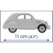 Costruzioni Cobi Modellino Auto 1949 Citroën 2CV Type A