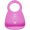 Bavaglino Pappa Chicco Rigido Con Tasca Rosa