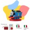 Personaggio Sonoro Faba Il Trenino Thomas A Tutto Vapore! per Raccontastorie
