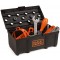 Camion Smoby Black+Decker Bricolo con Cassetta Attrezzi