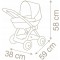 Carrozzina per Bambole Smoby Baby Nurse