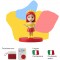Personaggio Sonoro Faba Arriva Lucilla! per Raccontastorie