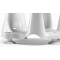 Seduta per Bagnetto Okbaby Flipper Evolution Bianca