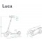 Lionelo Monopattino Luca Black Graphite