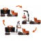 Camion Smoby Black+Decker Bricolo con Cassetta Attrezzi