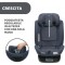 Seggiolino Auto Chicco Unico Evo Isofix i-Size Girevole 360 e Reclinabile India Ink (40-150 cm)