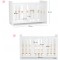 Culla Trasformabile Kinderkraft Stello White