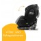 Osann One360 iSize, Seggiolino Auto Girevole a 360 gradi, 40-150cm–All Black 