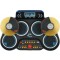 VTech Kidi DJ Drums-Batteria Elettronica per Bambini Lingua Italiana,6+ Anni