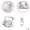 Seduta per Bagnetto Okbaby Flipper Evolution Bianca