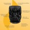 Osann One360 iSize, Seggiolino Auto Girevole a 360 gradi, 40-150cm–All Black 