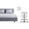 Culla Co-Sleeping MoMi Revo Grigio Chiaro