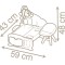 Set Smoby Baby Nurse Cocoon Nursery