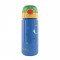 Boraccia a pressione con canuccia morbida e design da surf - 540 ml - azzurro