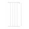 Estensione BabyDan per Cancelletto Flex & OLAF 33 cm Bianco