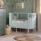 The Sebra Bed Baby & Jr. &ndash; culla trasformabile in letto junior Mist Green