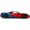 Set Jada Toys Marvel Spiderman + Ford GT 2017