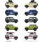 Set Macchinine Majorette by Simba Suzuki Jimny 5 pz
