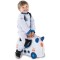 Valigia Cavalcabile Trunki Skye Fluo Bianca