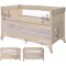 Lettino da Viaggio Co-Sleeping Lorelli UP and DOWN Fog Beige