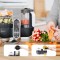 Babymoov Nutribaby+ Cuocipappa Multifunzione 6 in 1 Industrial Grey