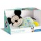 Clementoni Baby Mickey Peluche Riproduce Rumori Bianchi e Battito del Cuore con Cromoterapia
