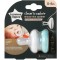 Succhietto Tommee Tippee 2 Pz Simile al Seno Materno 0-6m Bianco Azzurro