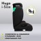 Lionelo Hugo I-Size Seggiolino Auto ISOFIX Sporty Black Red 100-150 cm
