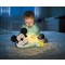 Clementoni Baby Mickey Peluche Riproduce Rumori Bianchi e Battito del Cuore con Cromoterapia