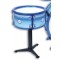 Batteria Metallizzata Bontempi 6 Elementi con Sgabello e Bacchette Blu