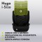Lionelo Hugo I-size Seggiolino Auto ISOFIX 100-150 cm Black Carbon